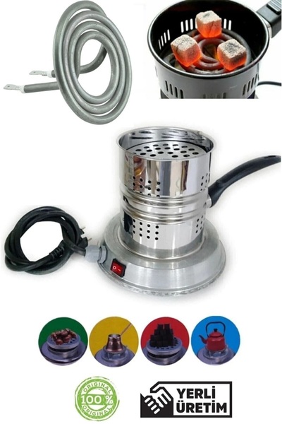 Genel Markalar Kamp Ocağı Elektrikli Köz Yakma Makinesi Nargile Kömürü Ocağı ...