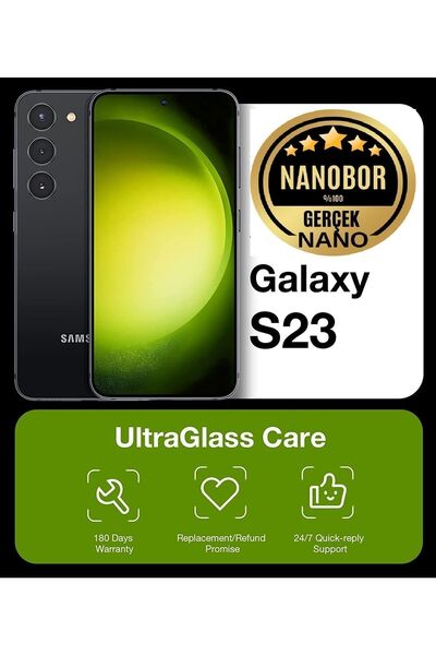 aheaks Samsung S23 Nano Screen Protector Unbreakable Glass - Extra Transparen...