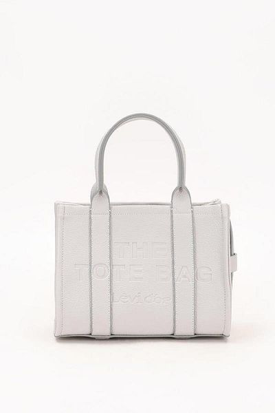 Levidor 930151   Stone Removable Strap Text Printed Handbag