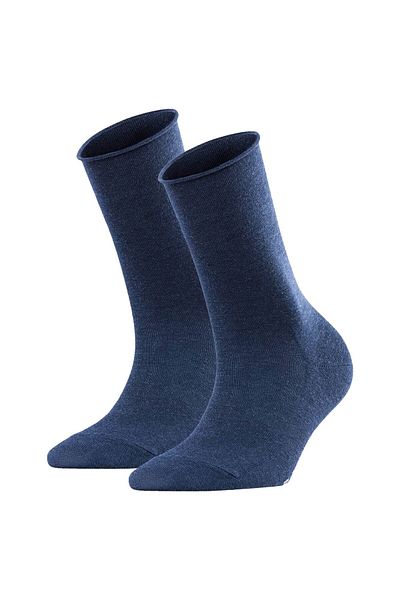 FALKE Active Breeze Damen Socken 2er-Pack – Uni & Rollbündchen Lyocell Faser