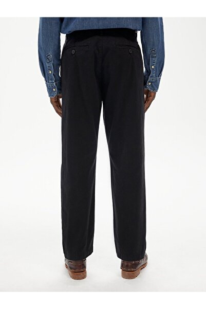 Ltb Dokulu Rahat Siyah Pantolon