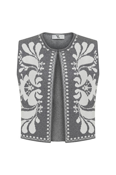 SEIZE THE DAY ISLA ETNİK TRİKO YELEK