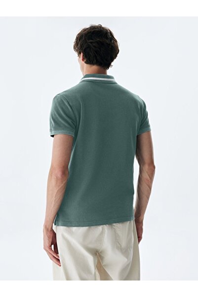 Ltb Polo Yaka Kısa Kol Regular Koyu Mavı T-shırt