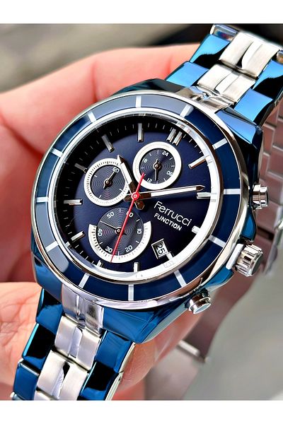 Ferrucci Function FCF.03285FM.03 Steel Cord Men's Wrist Watch