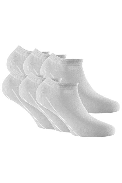 Rohner Basic Unisex Sneaker Socken, 6er Pack - Bambus