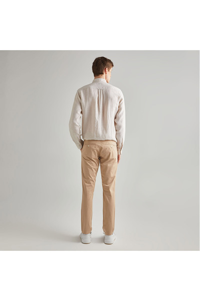 Gant Erkek Bej Slim Fit Pantolon