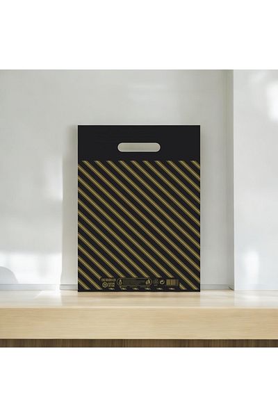 Bora Temizlik Ve Ambalaj Ürünleri 50 Pieces Black Reinforced Bag (No:2) 26X38
