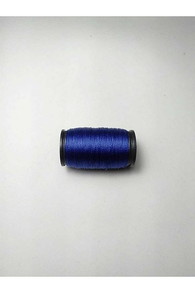 Eskişehir hobi sanat 0,2 mm 60 μέτρα κορδόνι χάντρες νυχτερινό μπλε χρώμα (πιο λεπτό κορδόνι χάντρες)