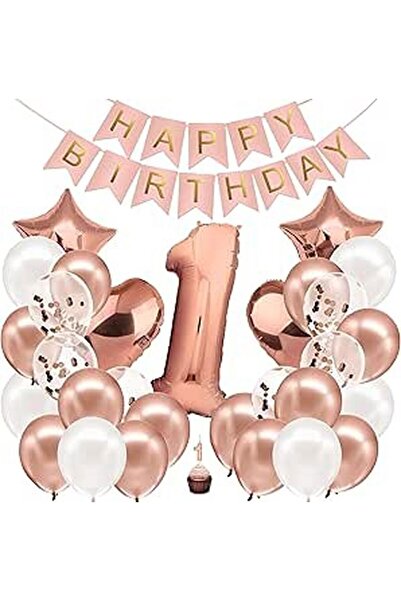 DÜVENCİ TİCARET ROSE GOLD YAŞ BALON SETİ