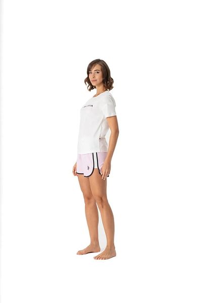 U.S. Polo Assn. U.S. Polo Assn. Women's Homewear Set - T-Shirt and Short Shorts 2510Esp.Z.1.Eta6.Gr9.Ou9.P.3.Kmlke