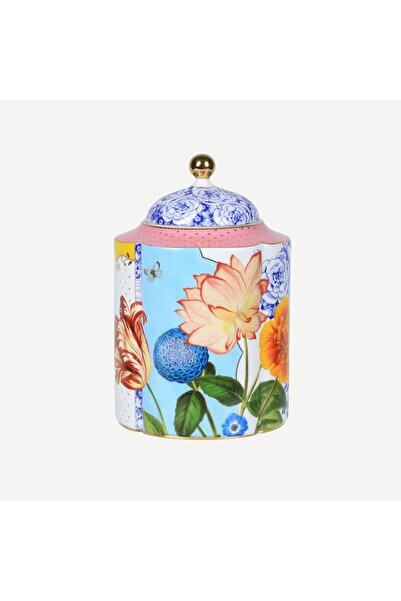 Pip Studio Royal Mavi Pembe Porselen Saklama Kutusu 2750 ml