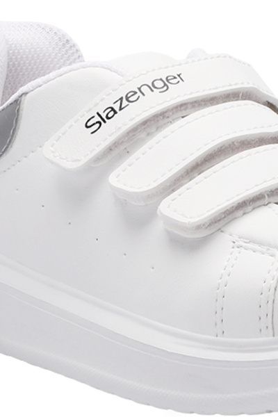 Slazenger Love I Unisex Kids Sneaker - White/Silver