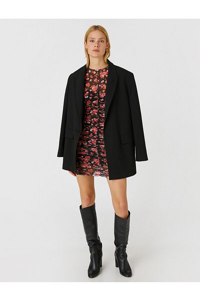 Koton Floral Mini Dress