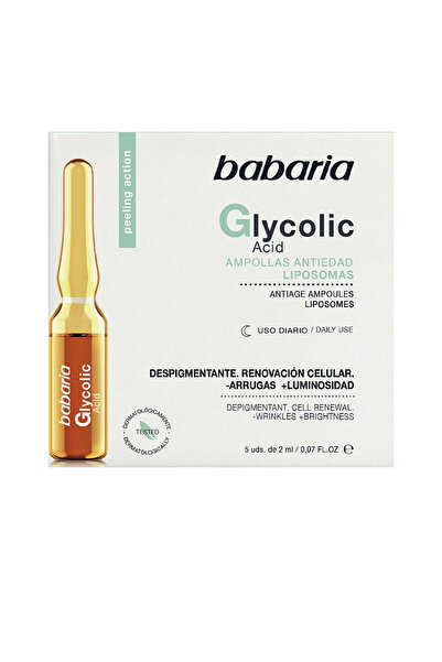 Babaria Glykolsäure Zellerneuerungsampullen 5 X 2 ml
