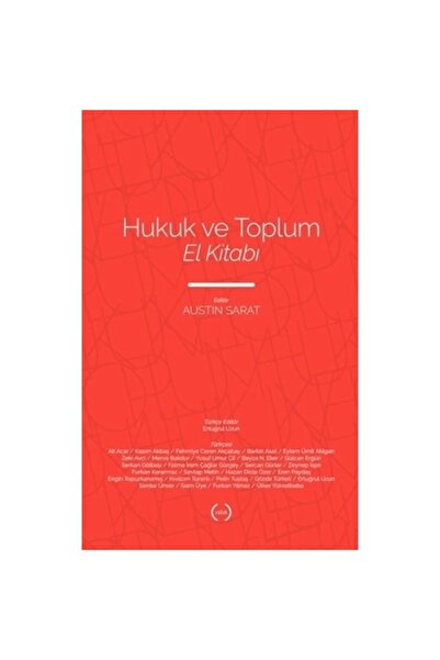 Islık Yayınları Hukuk Ve Toplum El Kitabı