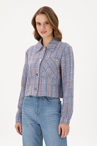 U.S. Polo Assn. Kadın Mavi Ceket 50293283-VR036