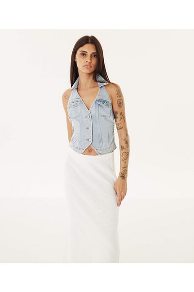 Twist Fusta din tricot texturat