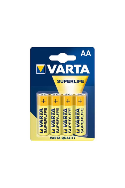 Varta Kalın Çinko Pil 4'lü