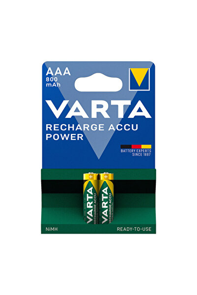 Varta 56703101402 Ready 2 Use Longlife Accu Aaa 800Mah İnce Kalem Pil 2'Li