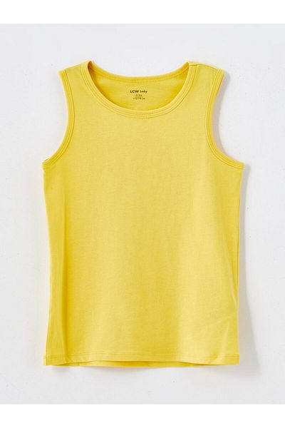 LC Waikiki Crew Neck Sleeveless Baby Boy Undershirt