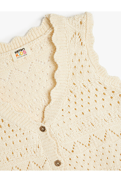 Koton Prolamovaná vesta s výstřihem do V