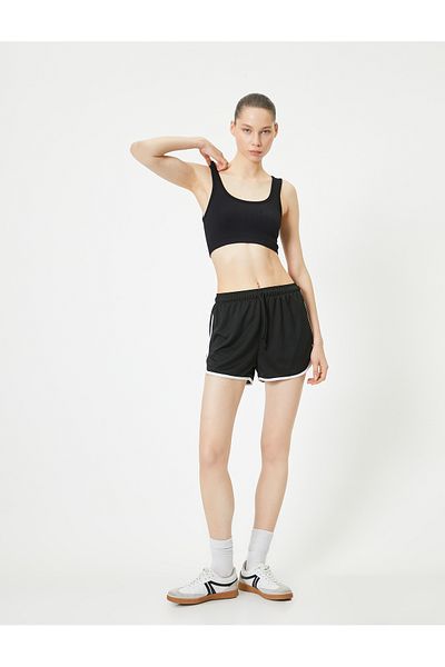 Koton Corded Slim Fit Sports Undershirt - Half Seamless and Capless