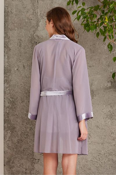 Pierre Cardin Velvet Lace Jumpsuit and Dressing Gown Set - 4800