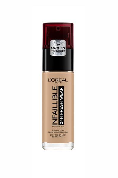 L'Oreal Paris Uzun Süre Kalıcı Fondöten - Infaillible 24h Fresh Wear 130 True...