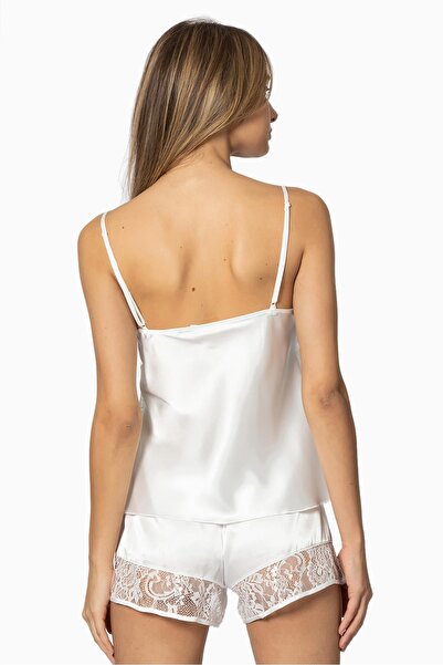 Pierre Cardin Атласні мереживні шорти - комплект Babydoll - 445