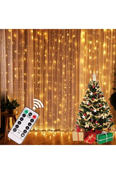 Örgün Aydınlatma Uzaktan Kumandalı 8 Fonksiyonlu 300 Ledli Gün Işığı/Organiza...