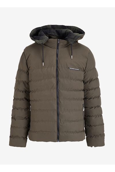 Lee Cooper Ανδρικό Παλτό Χακί 251 LCM 232016 GLORY KHAKI