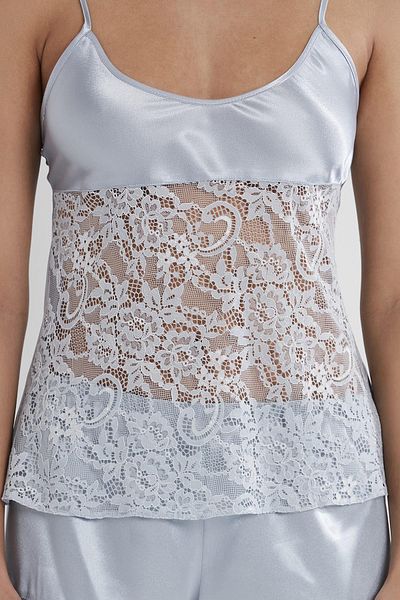 Pierre Cardin Pantaloni scurți din dantelă din satin - Set Babydoll - 445