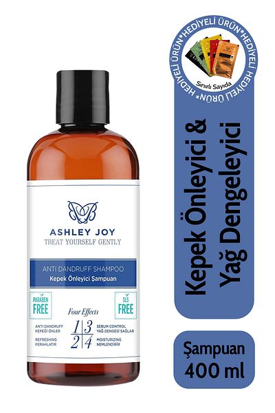 ASHLEY JOY Anti-Dandruff Hair Care Shampoo for Normal/Oily Hair 400 ml