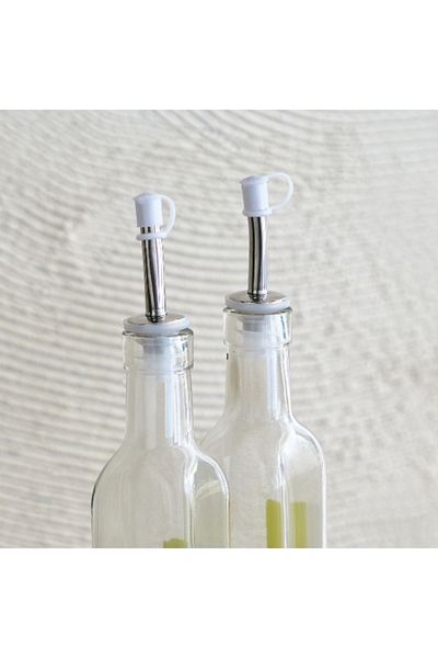 Home Box Barwell 2-Piece Bottle Stopper and Pourer Set