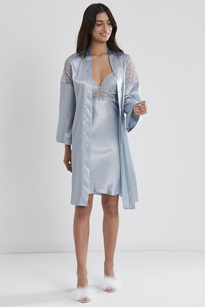 Pierre Cardin Satin Six-Piece Bridal Dowry Set - 6955 Mist