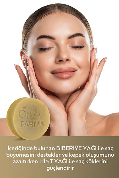 OnkaFarma Onka Farma Rosemary Soap 100 Gr Natural Hair Nourishing Strengthening Solid Soap