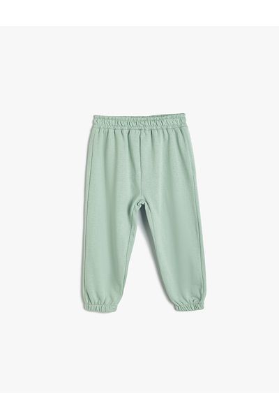 Koton Cotton Basic Jogger Sweatpants - Elastic Waist