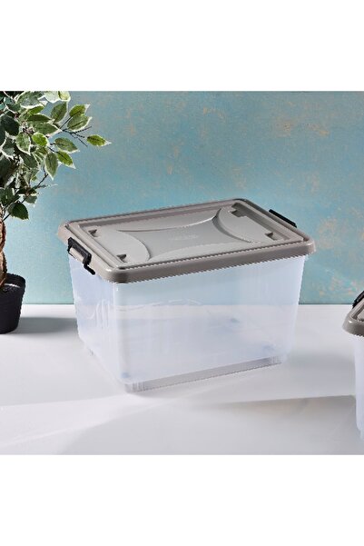 Home Box صندوق تخزين كيفن بعجلات - 55 لتر