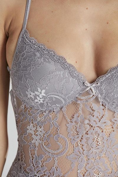 Pierre Cardin Satin Lace Nightgown - 645 Model