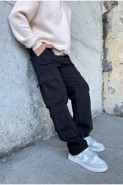 corfixman Baggy Multi-Pocket Cargo Pants