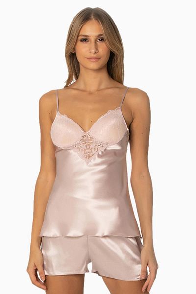 Pierre Cardin Pantaloni scurți din dantela din satin - Set Babydoll - 425