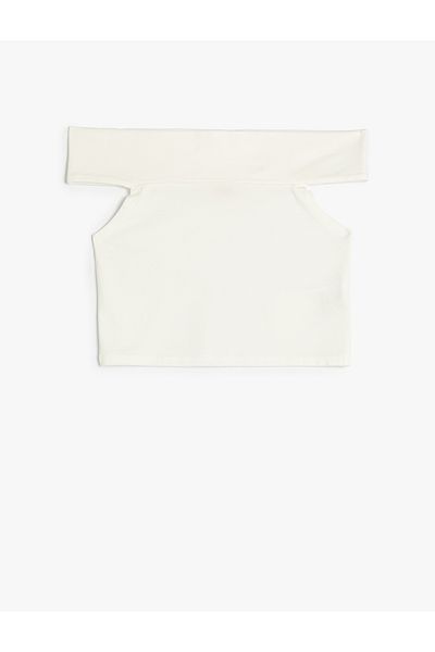 Koton Cotton Off-Shoulder Blouse