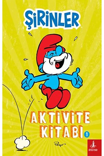Genel Markalar Şirinler Aktivite Kitabı - 1 Kolektif Kitabı 32 Sayfa Büyülü Fener Yayınları