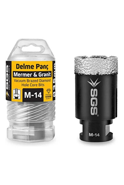 SGS MERMER&GRANİT DELME PANÇ M14 (35 MM)