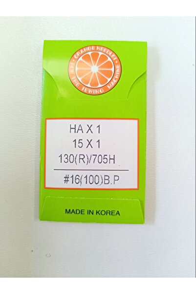 Orange Needles 100/16 - Straight Sewing Machine Needle (10 Pcs)
