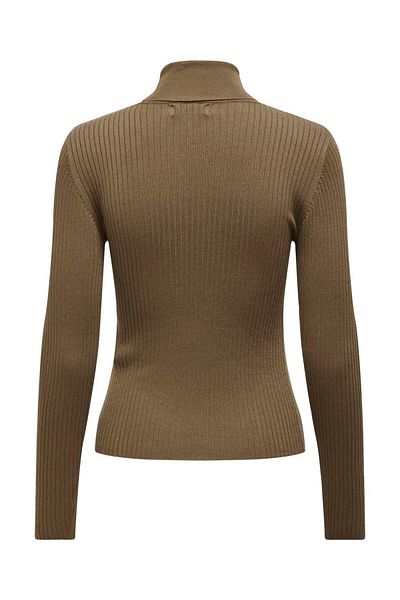 JDY Jdyplum Roll Neck Pullover Sweatshirt - Eggnog Knt 15328328