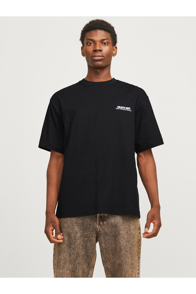 Jack & Jones Tričko Gedruckt Rundhalsausschnitt Tričko