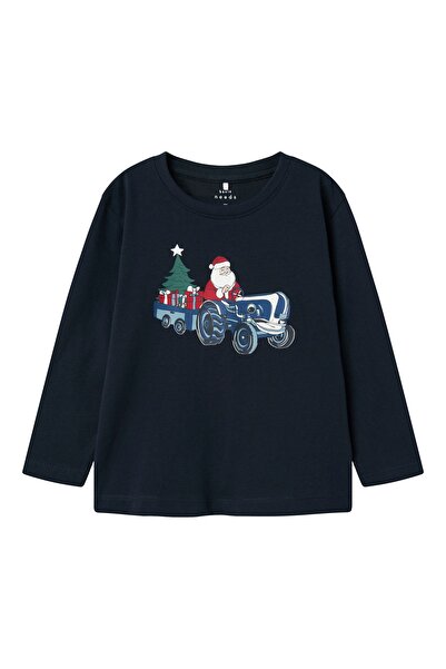 name ıt Nmmvismas Ls Nreg Top - Short Sleeve T-Shirt