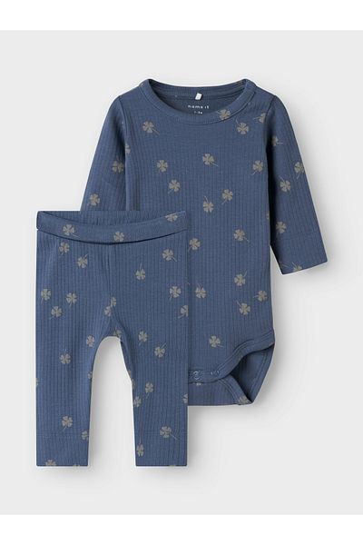 name ıt Nbmnoellus Vintage Indigo Slim Fit Body/Legging Set - 13242114