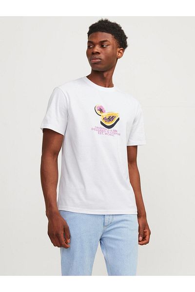 Jack & Jones T-shirt Printed Round Neck T-shirt